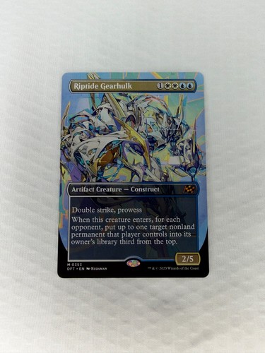 Riptide gearhulk - riptide, (borderless)